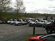 A picture overlooking the yard at Ron May Towing
