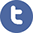 Twitter "t" cirlcle icon for those who wish to follow Ron May Towing on Twitter
